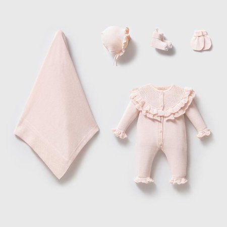 طقم استقبال 5 قطع - صوف ناعم